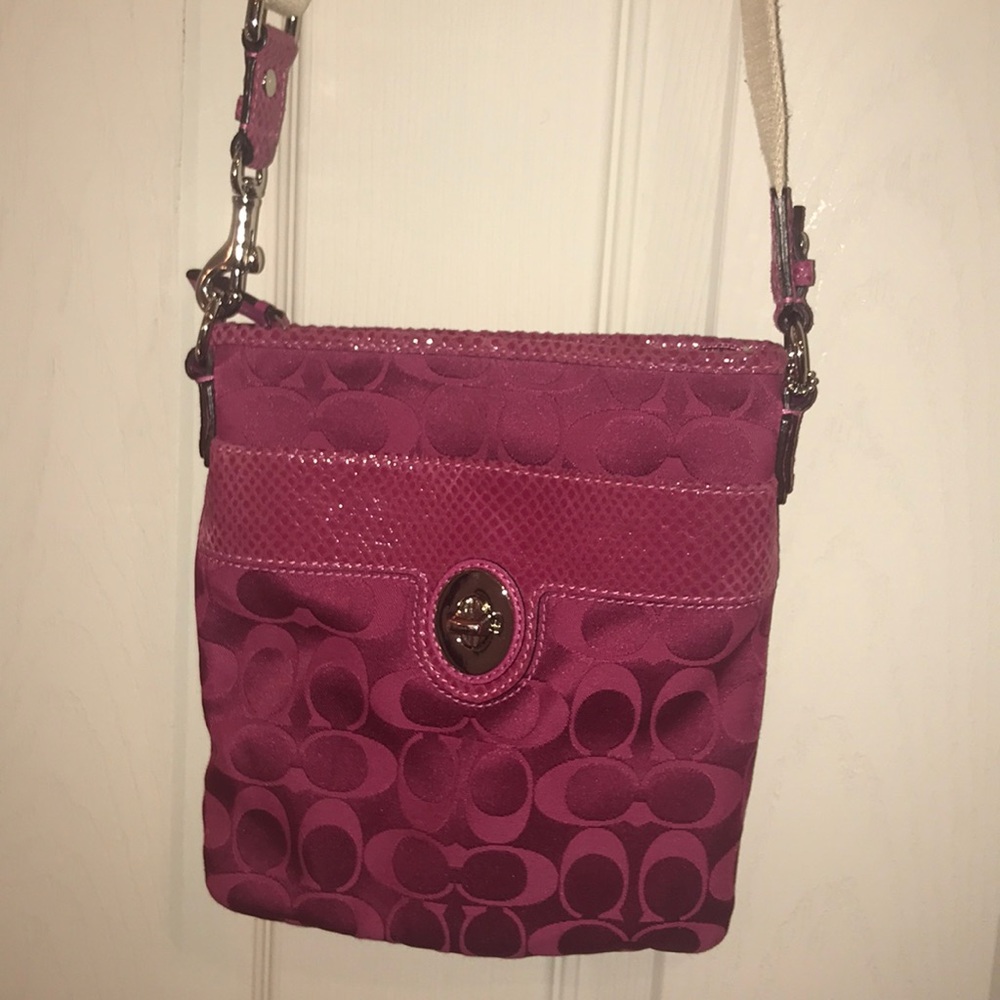 COACH Hot Pink Satchel